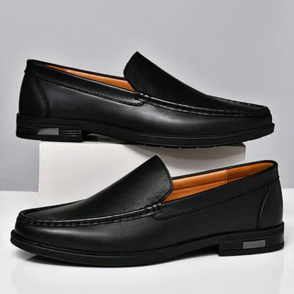 Elegante Leder Slipper