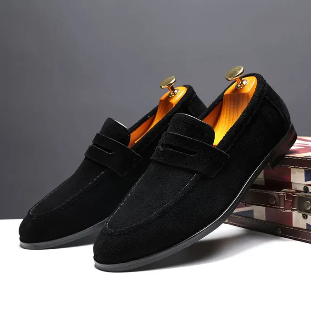 Wildleder-Sommer-Loafer