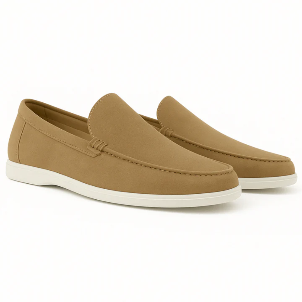 Lässige Wildleder Slipper