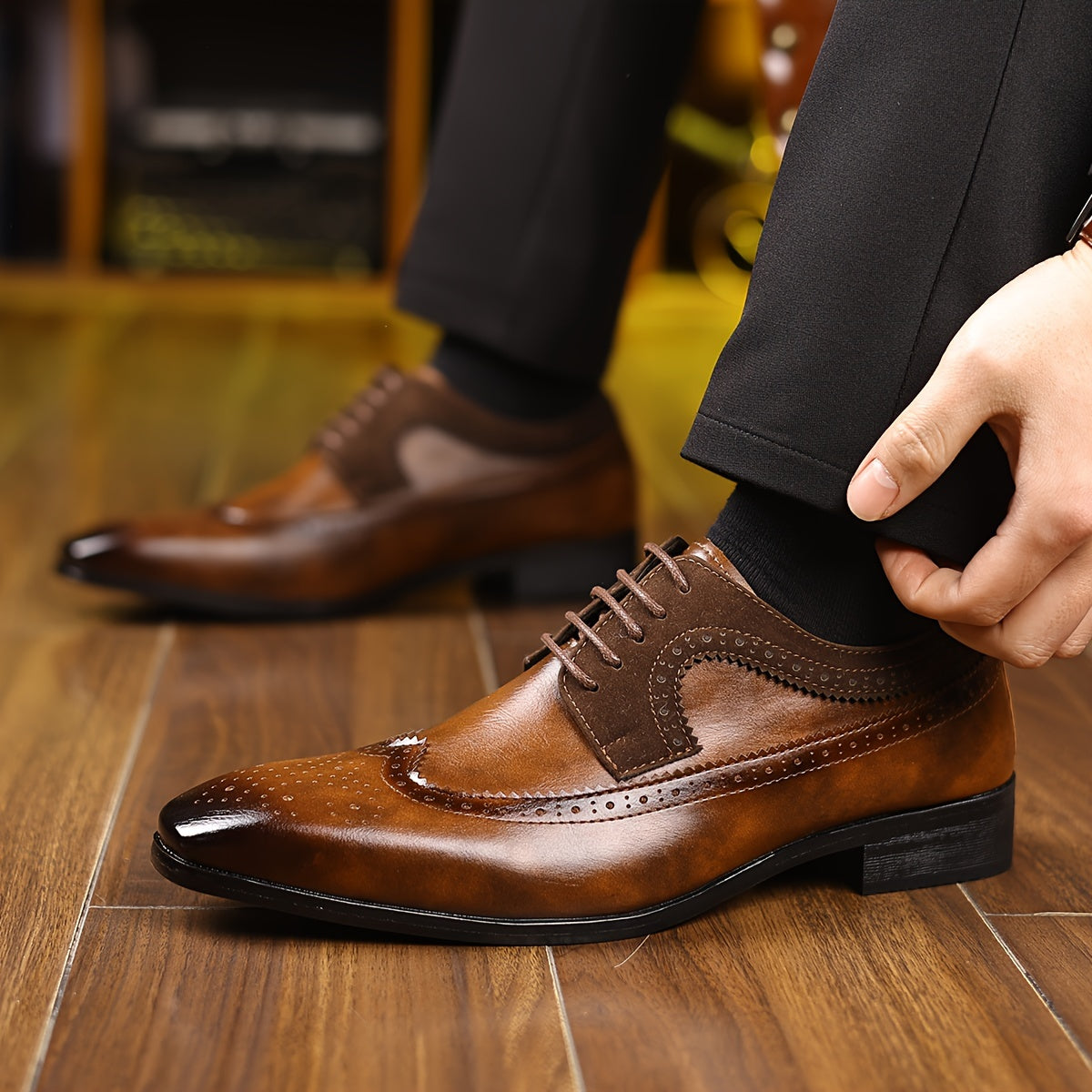 Oxford Schnürschuhe