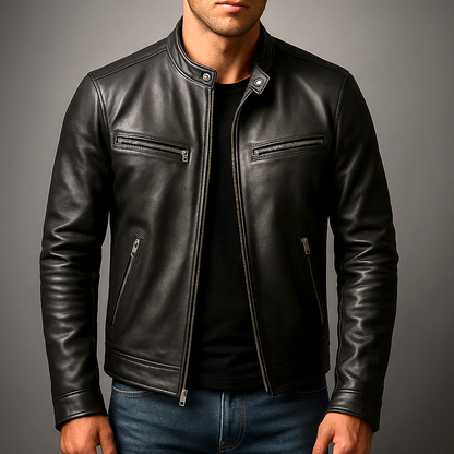 Vintage Lederjacke
