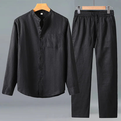Elegantes Leinen-Set