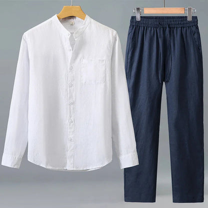 Elegantes Leinen-Set