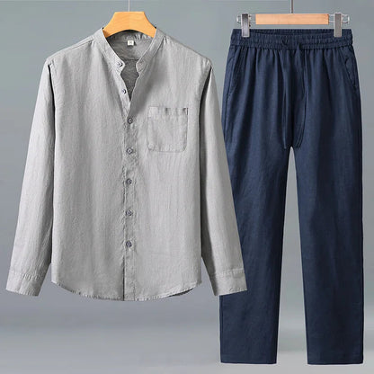 Elegantes Leinen-Set