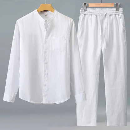 Elegantes Leinen-Set