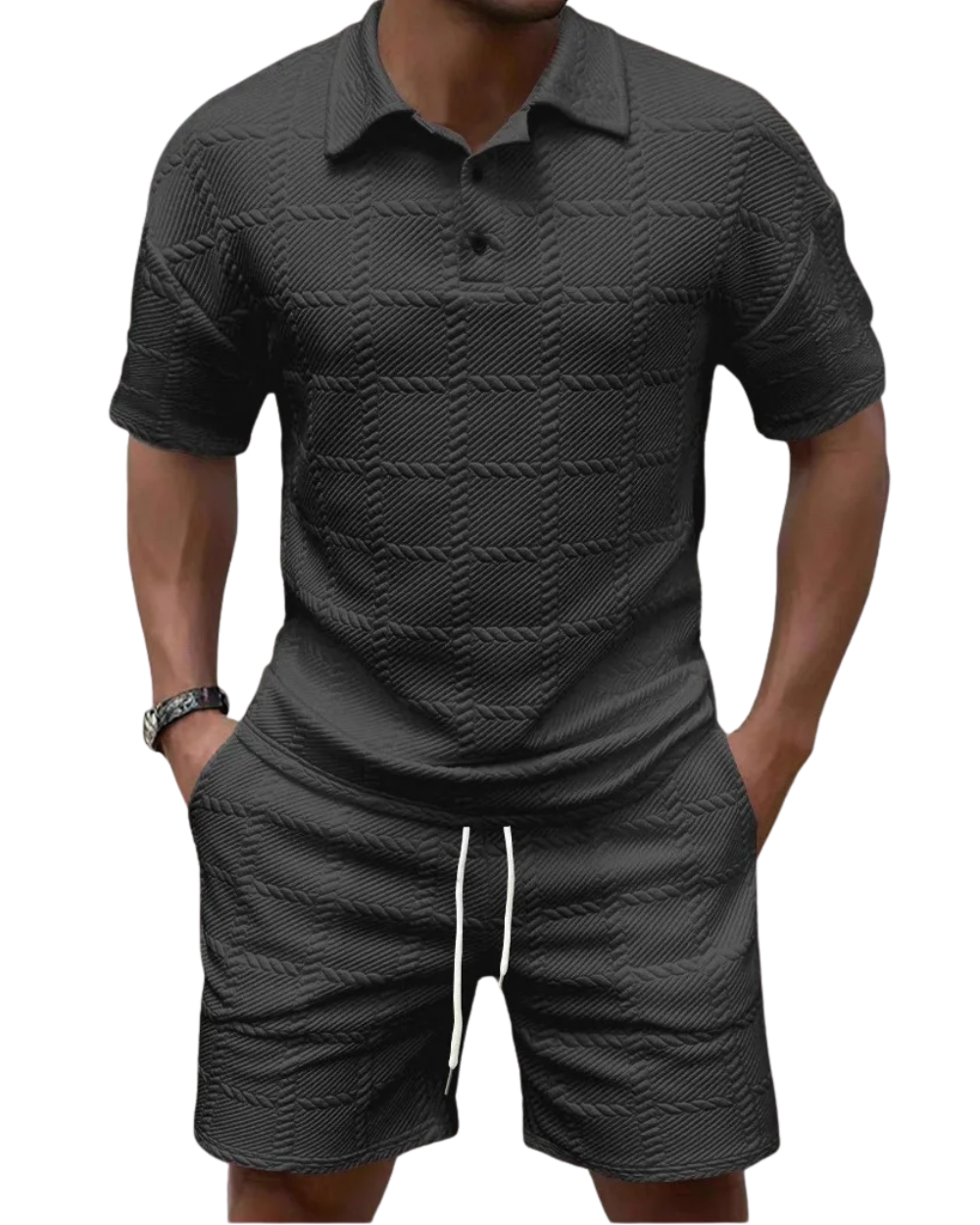 Lässiges Polo-Set
