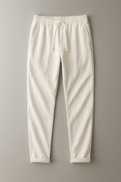 Stylische Leinenhose