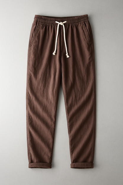 Stylische Leinenhose