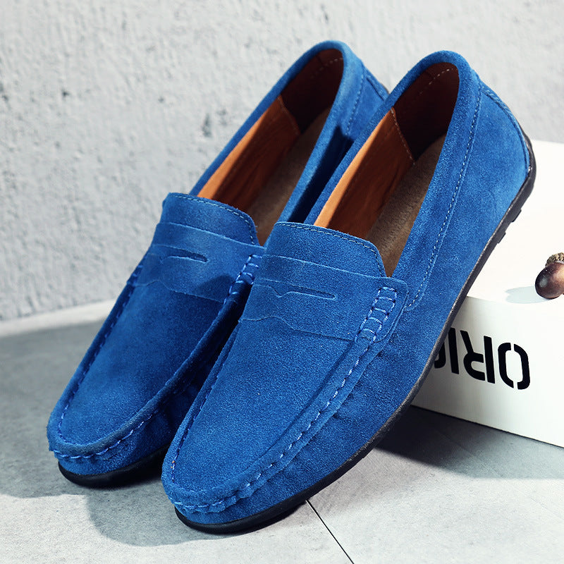 Retro Wildleder Herren Slipper