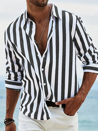 Elegantes Gestreiftes Hemd