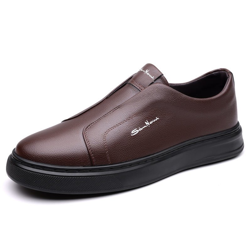 Leder Slipper