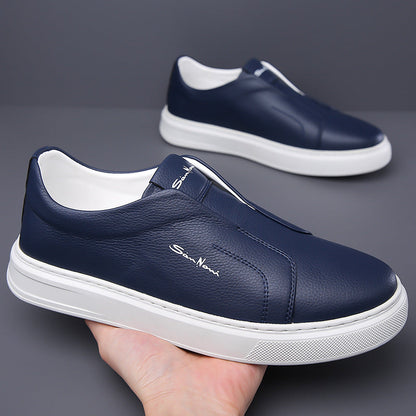 Leder Slipper