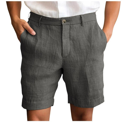 Elegante Leinen Shorts