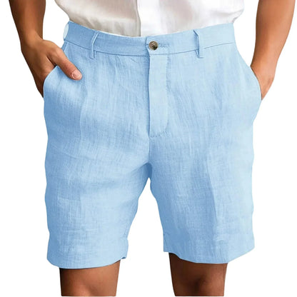 Elegante Leinen Shorts