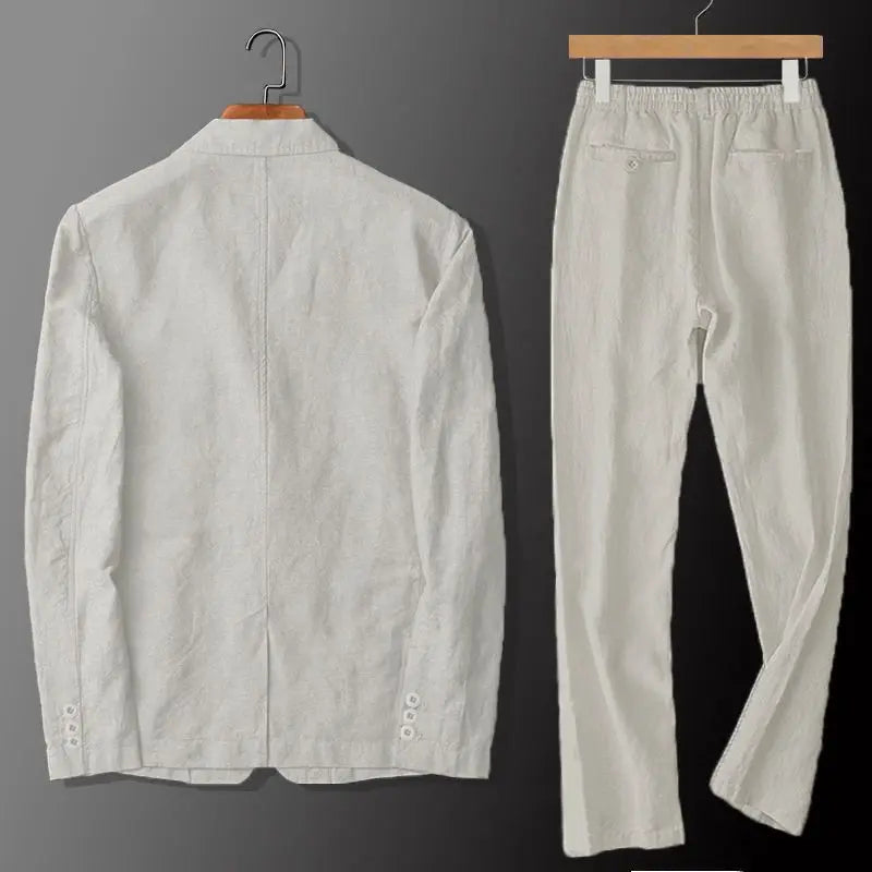 Elegantes Leinen-Set