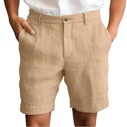 Elegante Leinen Shorts