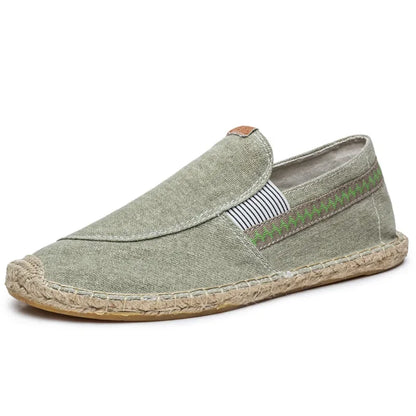 Elegante Leinen-Espadrilles