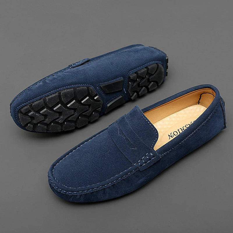 Wildleder Bootslatschen