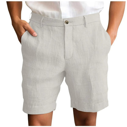 Elegante Leinen Shorts