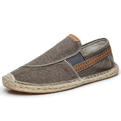 Elegante Leinen-Espadrilles