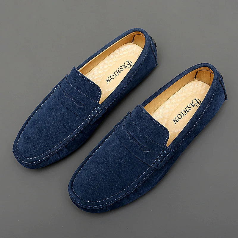 Wildleder Bootslatschen