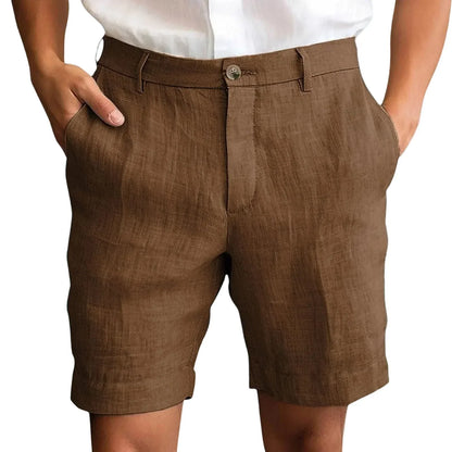 Elegante Leinen Shorts