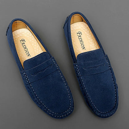 Wildleder Bootslatschen