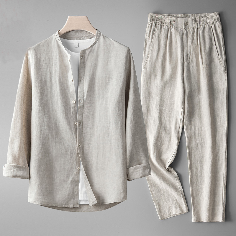 Leinen Zwei-Teile Set