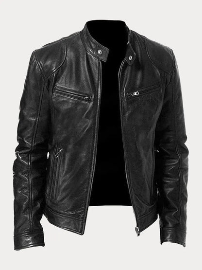 Lederjacke