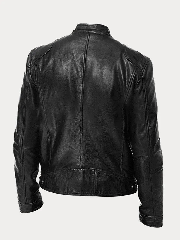 Lederjacke