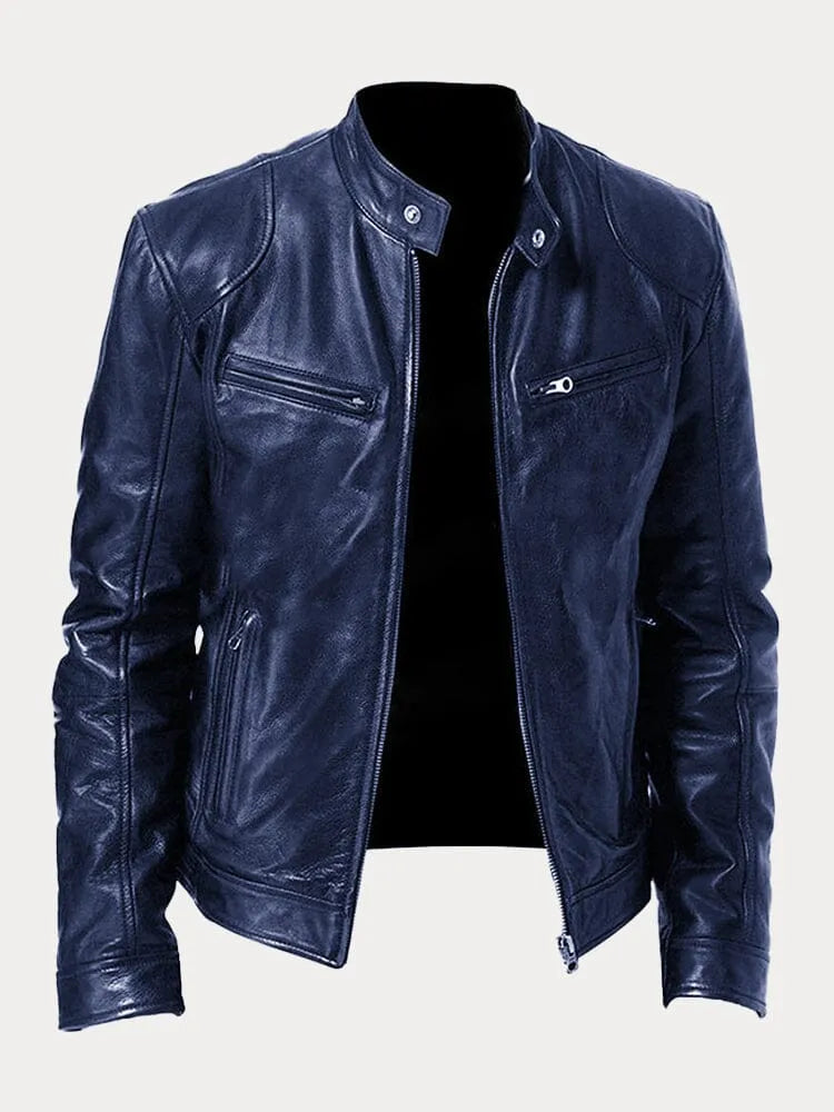 Lederjacke