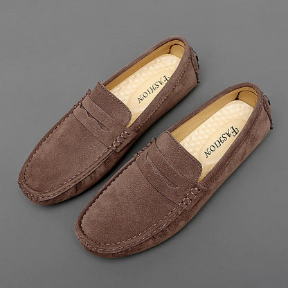 Wildleder Bootslatschen