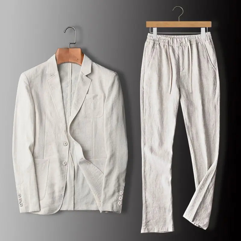 Elegantes Leinen-Set