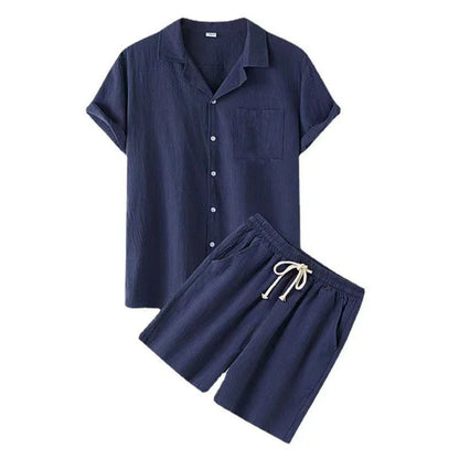 Elegantes Baumwoll-Sommer-Set