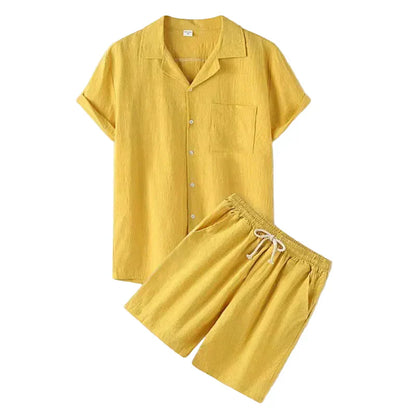 Elegantes Baumwoll-Sommer-Set
