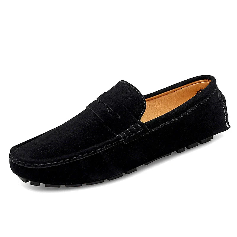 Wildleder Bootslatschen