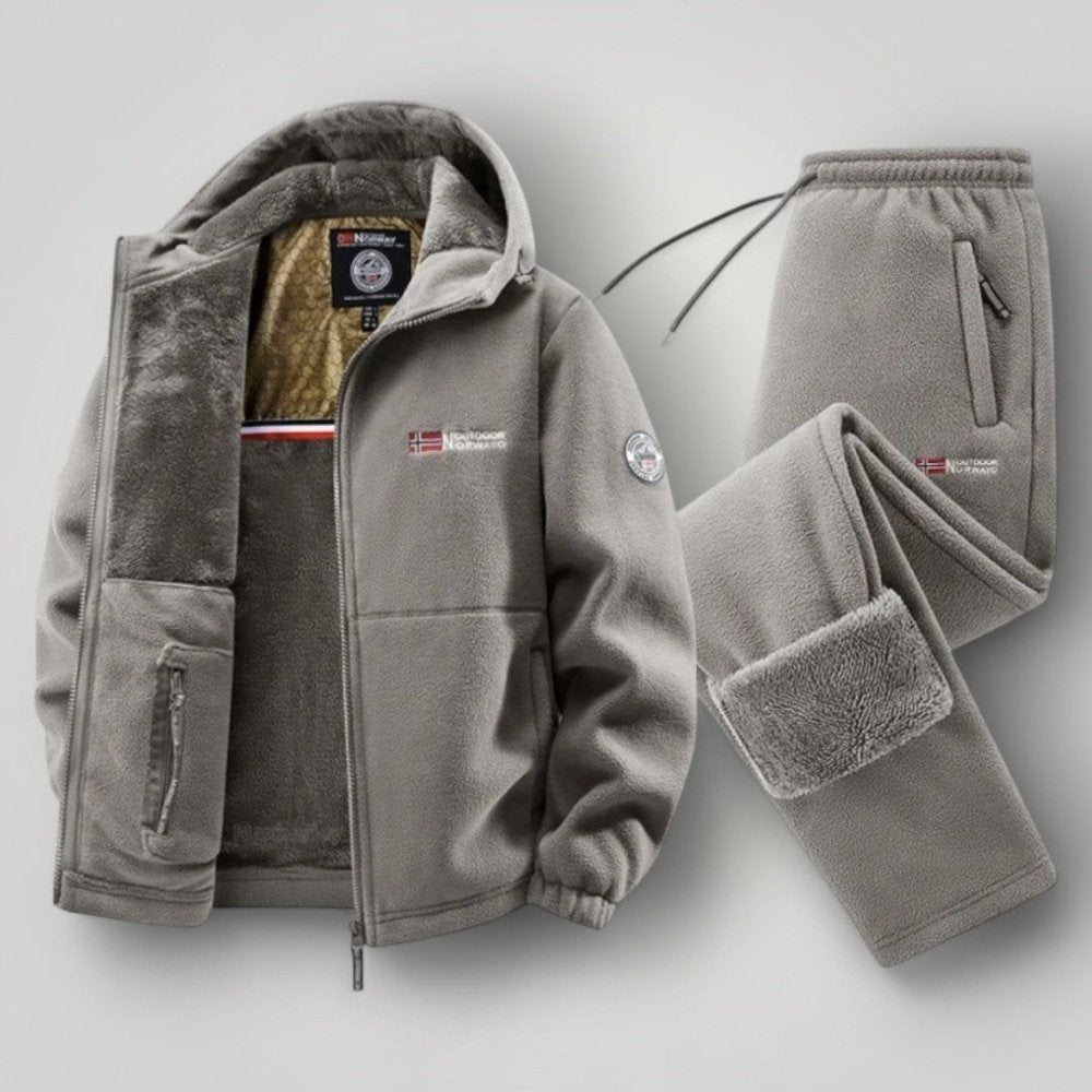 Elegantes Fleece-Set