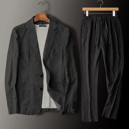 Elegantes Leinen-Set
