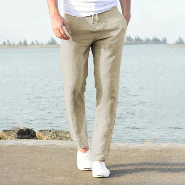 Lässige Leinenhose