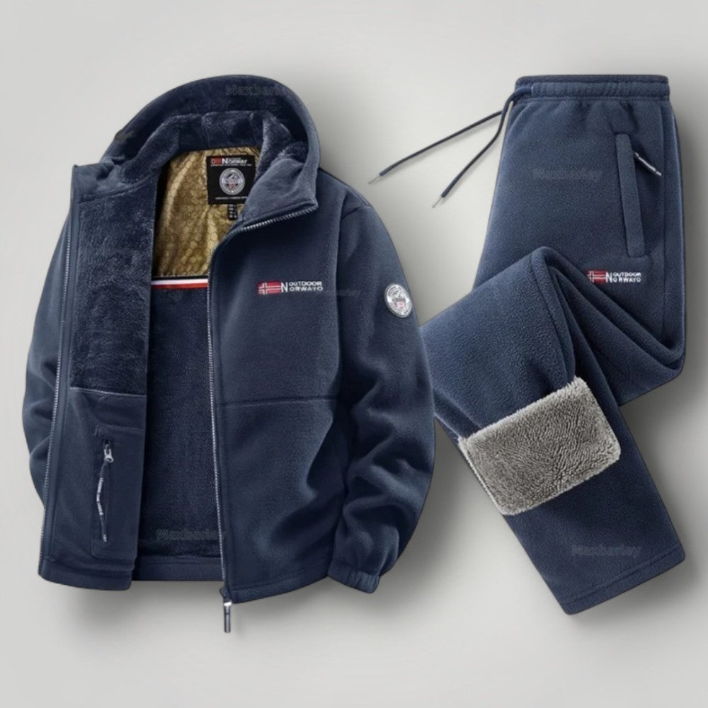 Elegantes Fleece-Set