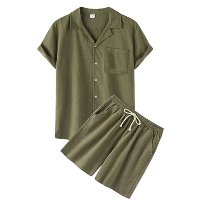 Elegantes Baumwoll-Sommer-Set