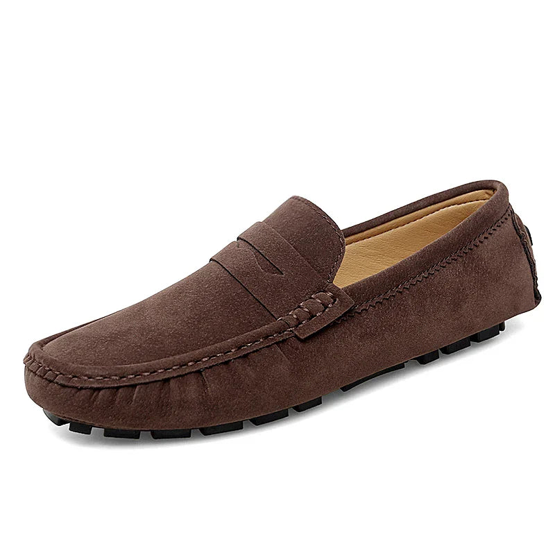 Wildleder Bootslatschen