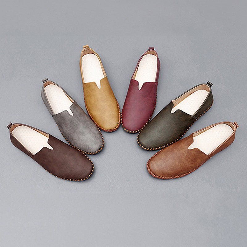 Santorini Leder Slipper