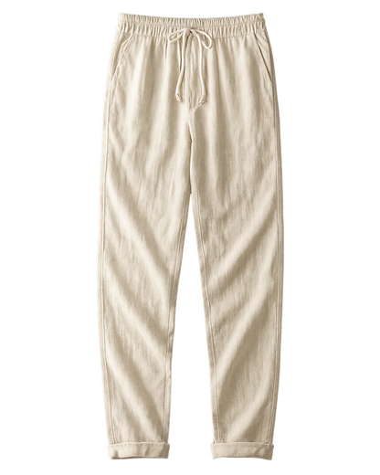 Stylische Leinenhose