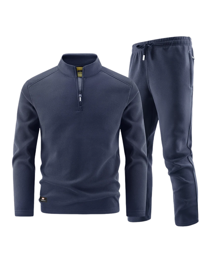 Elegantes Herren Zip-Pullover-Set
