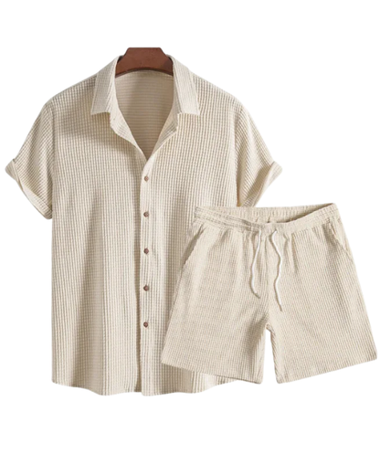 Elegantes Baumwoll-Sommer-Set