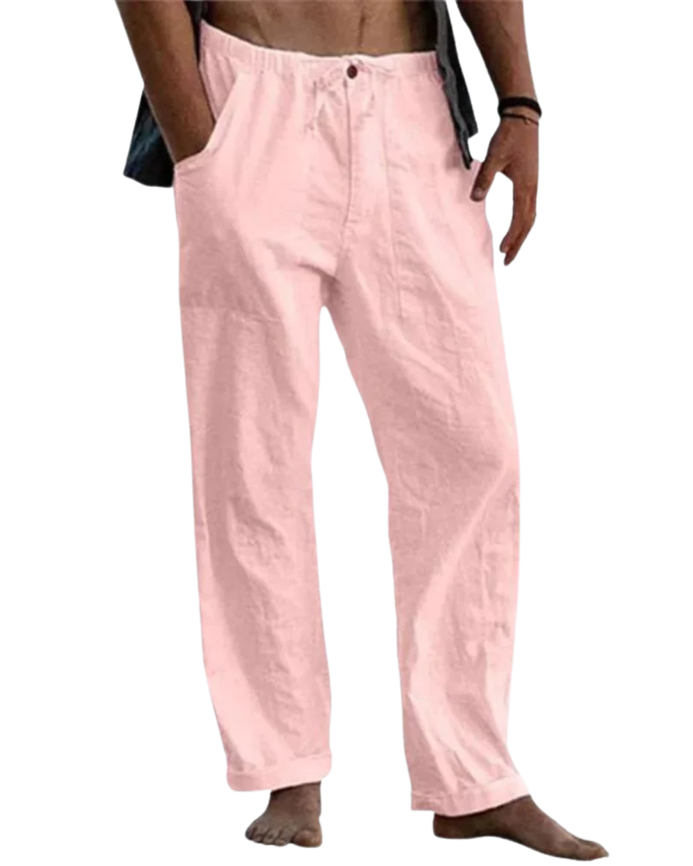 Klassische Leinenhose
