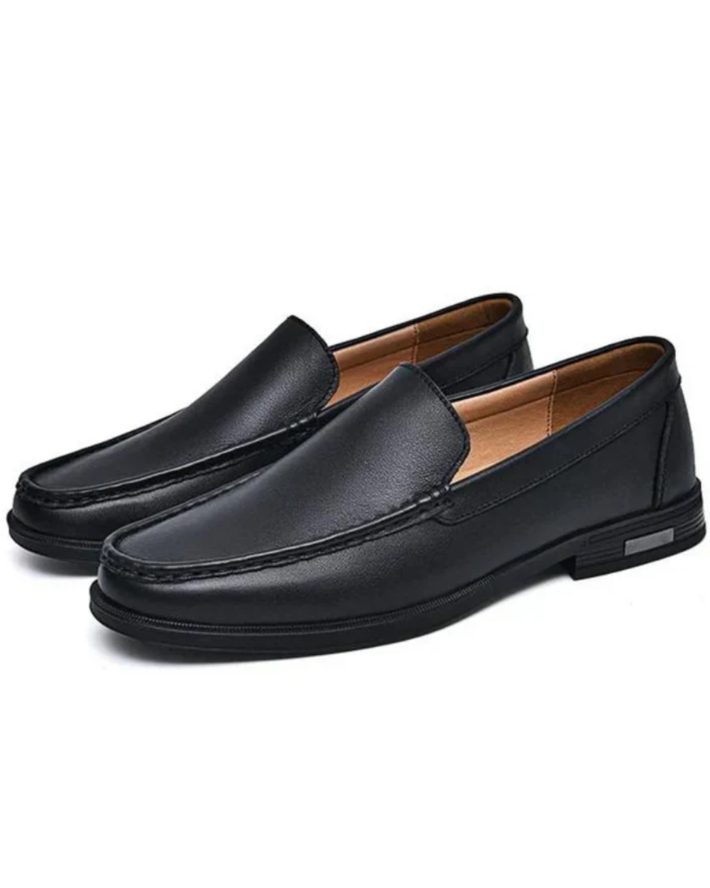 Elegante Leder Slipper