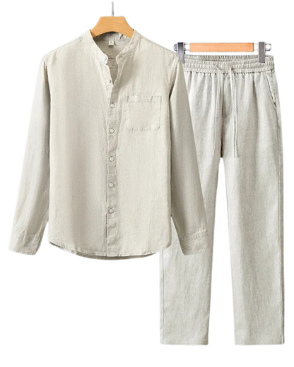 Elegantes Leinen-Set