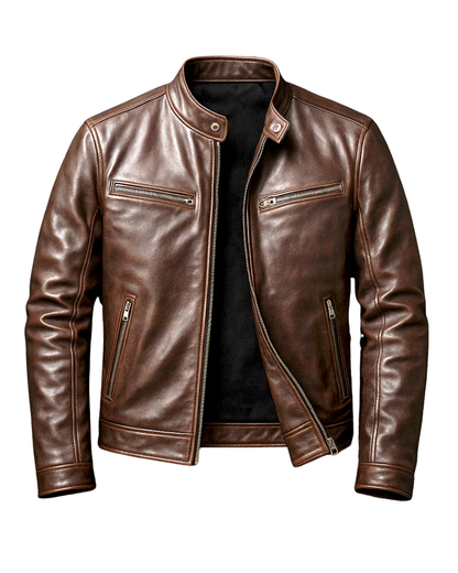 Vintage Lederjacke